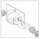 Schéma du Luccoto Méroni serrure anti-effraction pour véhicule utilitaire