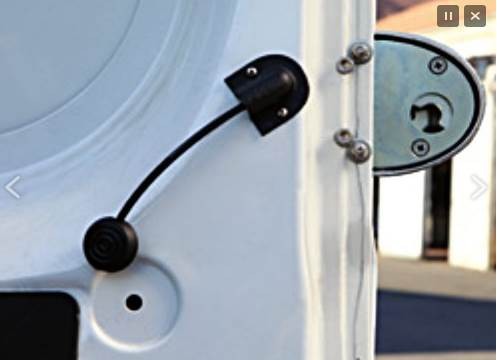 Serrure anti-effraction Vanlock simple,  pour les portes des véhicules utilitaire