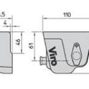 Sabot Condor VIRO 4218, Antivol pour Rideaux Métalliques