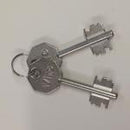 SERRURE DOUBLE PANNETON VIRO 2201 pour Rideaux Métalliques