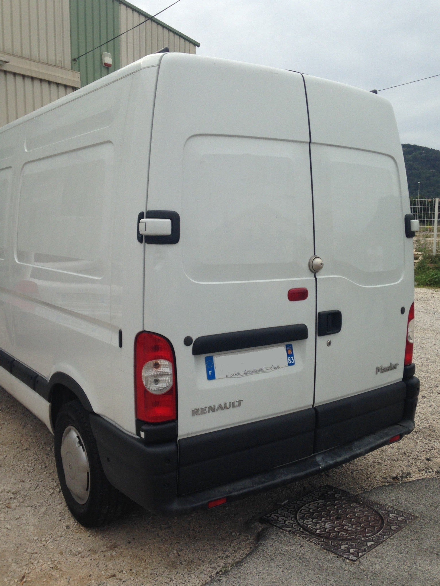 serrure anti effraction utilitaire Ufo Méroni antivol pour porte des utilitaires