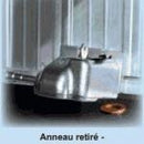 Charniére 4218.0469 pour l'Adaptation du sabot Condor Viro sur les Portes de Garage débordantes
