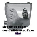 Axe de rechange pour sabot condor 4218 Viro