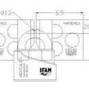 Porte Cadenas Blindé Haute sécurité IFAM