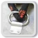 Anneau d'ancrage IFAM pour la fixation au sol des chaînes Antivols de motos et scooters