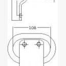 Anneau d'ancrage IFAM pour la fixation au sol des chaînes Antivols de motos et scooters