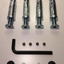 Anneau d'ancrage IFAM AS1 pour la fixation au sol des chaines Antivols de motos et scooters