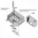 Serrure electrique VIRO V8992 V97 DROITE 12 volts CA, réglable de 50 a 80 mm