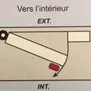 Serrure electrique VIRO V8992 V97 DROITE 12 volts CA, réglable de 50 a 80 mm