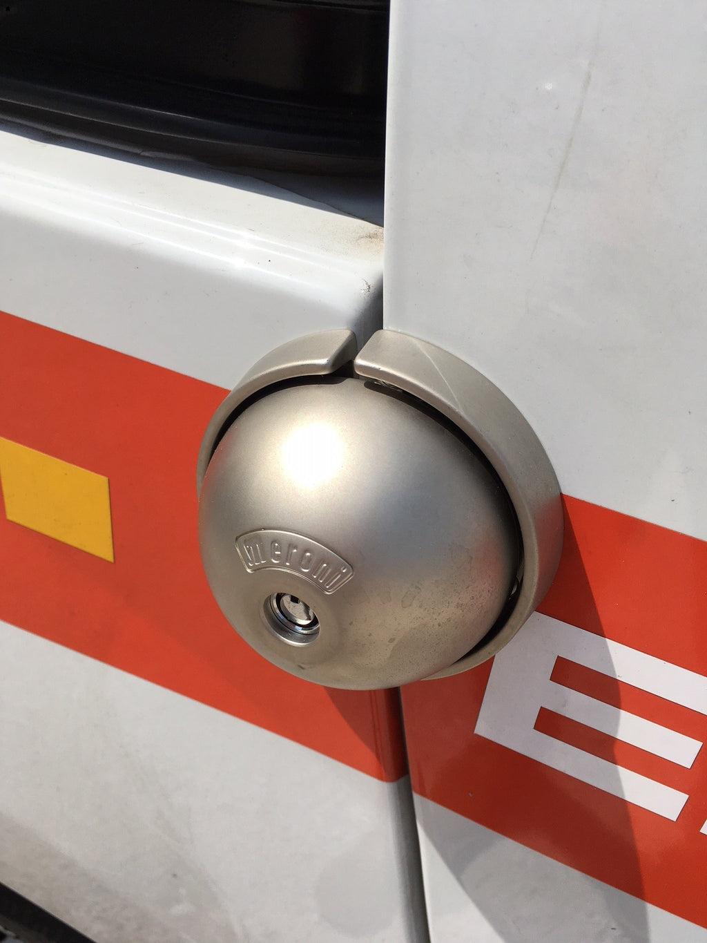 2 Pièces Protection Antivol Camping - Chaîne De Sécurité Anti-Effraction Pour Portes De Caravanes, Camping-Cars, Camionnettes Et Véhicules Utilitaires