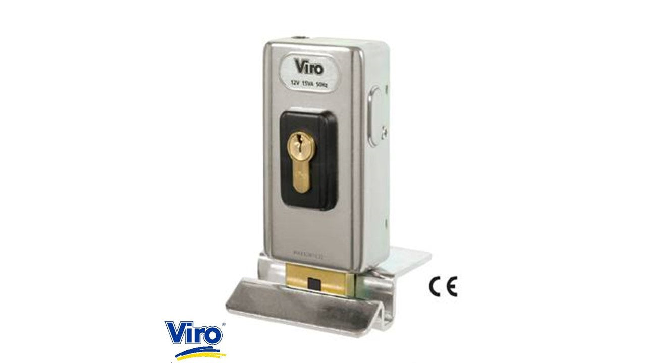 Serrure electrique VIRO V06 Ref 1.7918 avec gâche au sol