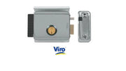 Serrure electrique VIRO V8992 V97 GAUCHE 12 volts CA, réglable de 50 a 80 mm