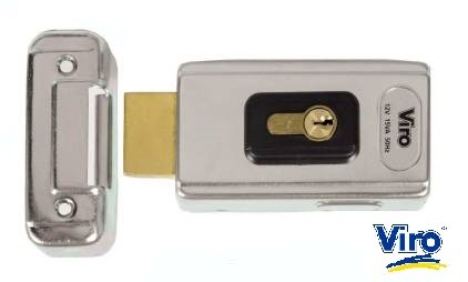 Serrure electrique VIRO 1.7918H V06 avec gâche pour montage horizontal