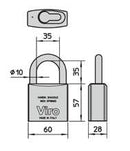 CADENAS Viro 304 MC pour demi cylindre