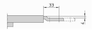 SERRURE pour Rideaux Métalliques Viro 8231.9