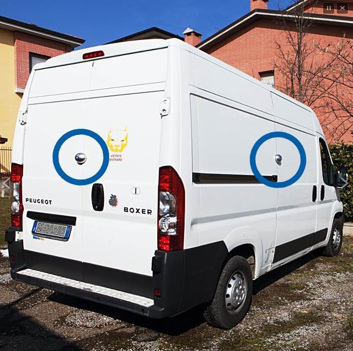 Van Lock Viro serrure antivol pour véhicule utilitaire, fourgonnette, fourgon et camion de chantier
