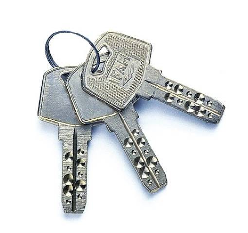 Cadenas Haute Sécurité IFAM Hercule A  Couleur rouge