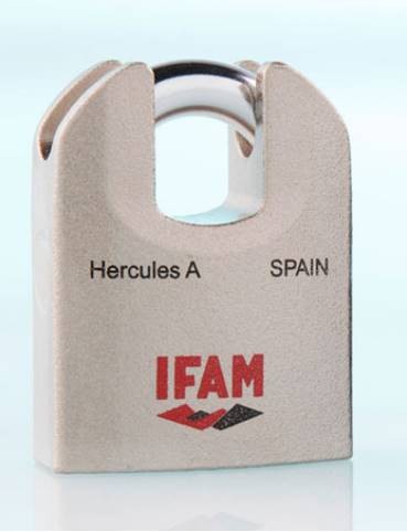Cadenas Haute Securité IFAM Hercule A. Couleur Chrome