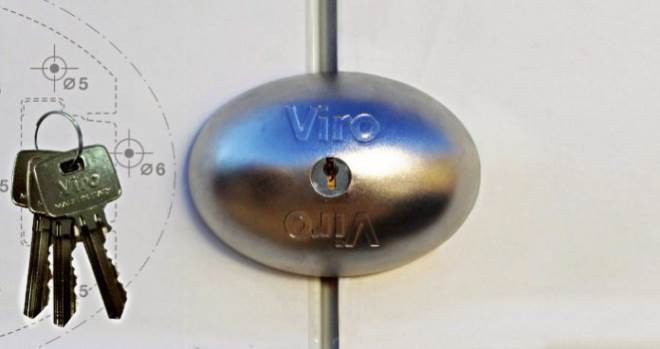 Van Lock Viro serrure pour les portes des véhicules utilitaires